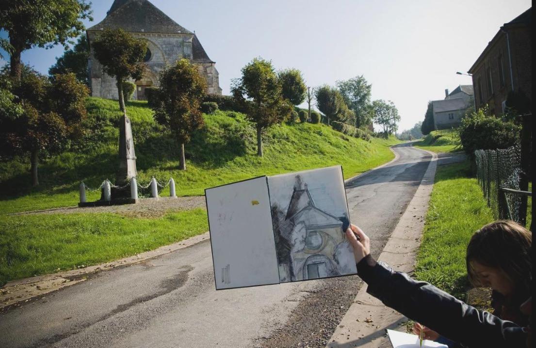 4 Collines Panzió Hagnicourt Kültér fotó